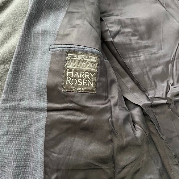 Harry Rosen Men's Pin-stripe Blazer and Pants - Picture 13 of 14